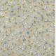 Miyuki seed beads 11/0 - Gilt lined white opal 11-551